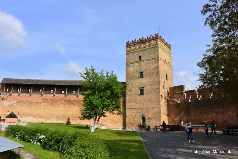 Zamek w Łucku Podole Ukraina 2019 10