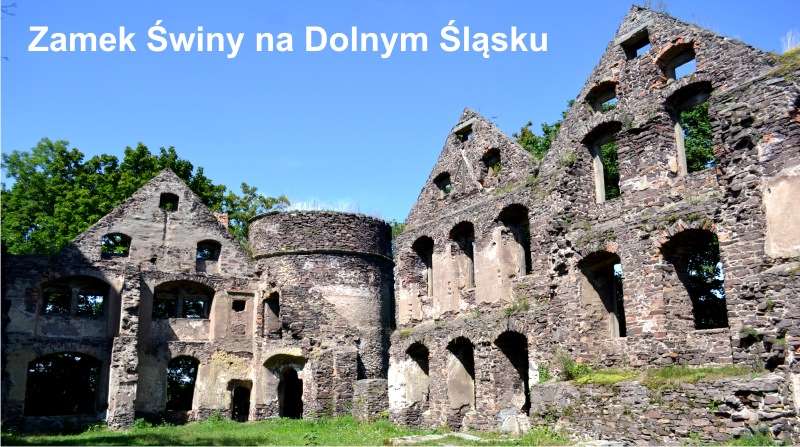 Zamek Świny na Dolnym Śląsku