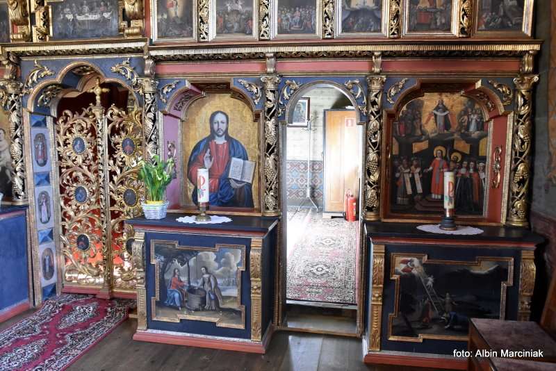 Cerkiew grekokatolicka Owczary Unesco Malopolska Polska zabytkowy kosciol drewniany 3