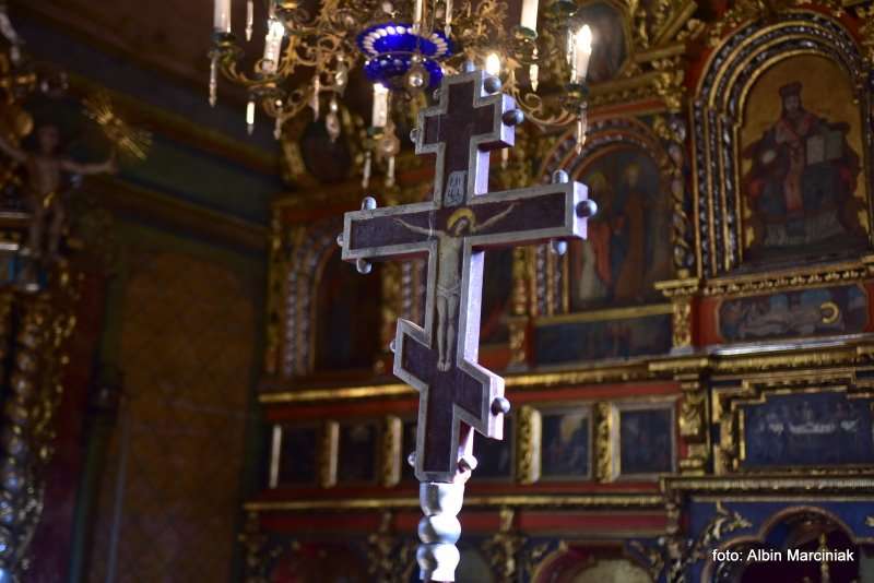 Cerkiew grekokatolicka Owczary Unesco Malopolska Polska zabytkowy kosciol drewniany 8