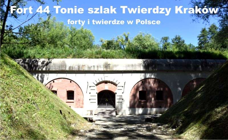 Fort 44 Tonie szlak Twierdzy Kraków baner
