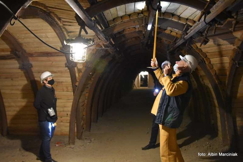 Kopalnia Soli w Bochni grudzien 2020 budowa nowej trasy podziemnej 16
