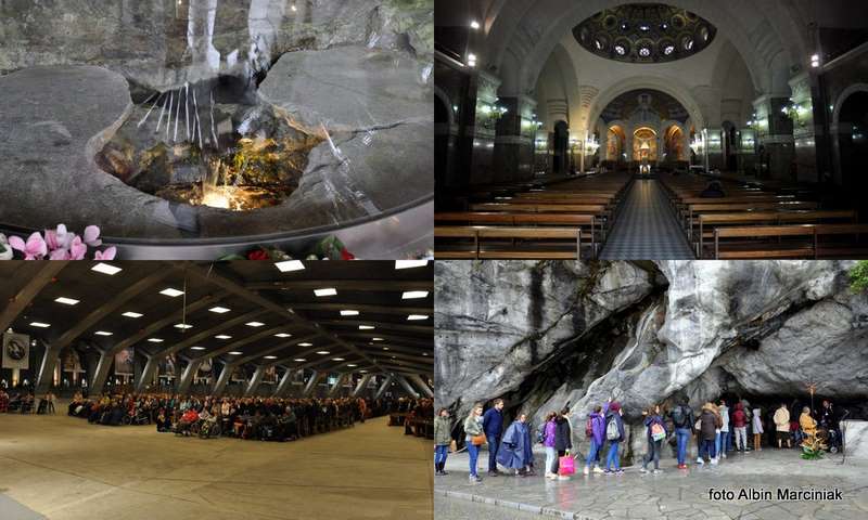Lourdes Sanktuarium Francja 1