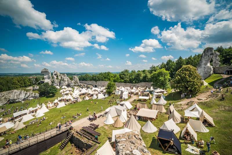 Najazd Barbarzyńców Ogrodzieniec 4