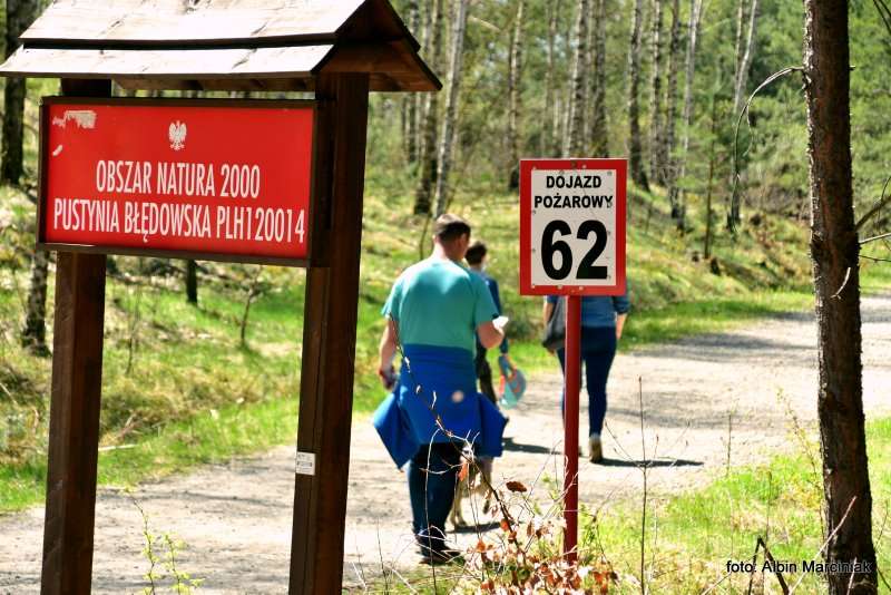 Pustynia Błędowska scieżka rowerowa 1