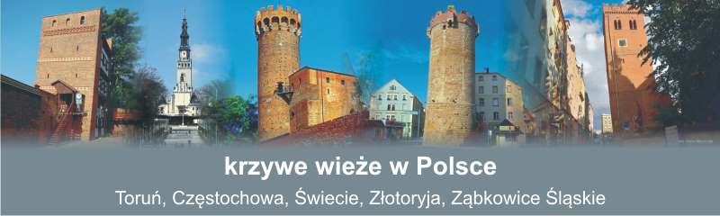 krzywe wieże w Polsce
