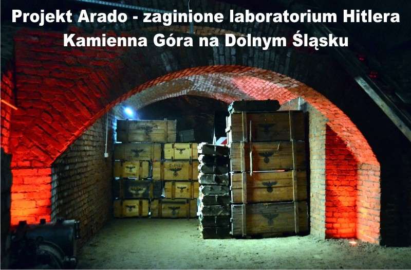 Projekt Arado zaginione laboratorium Hitlera podziemia