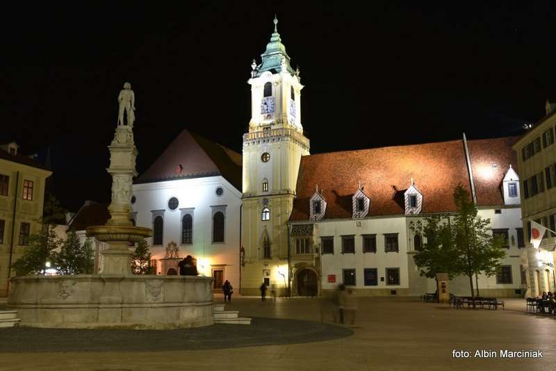Słowacja Bratysława stolica miasto zabytki centrum 110