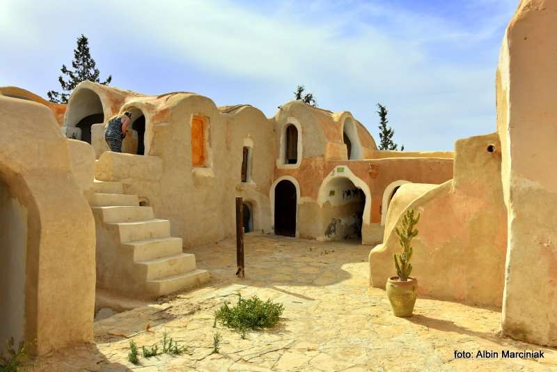 Ksar Hadada. Miejsce kręcenia filmu Tatooine Tatawin Tunezja 21