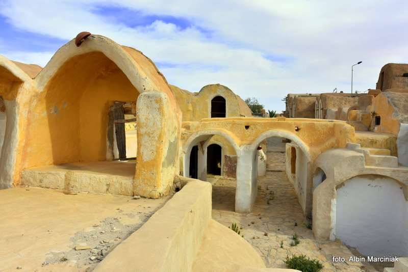 Ksar Hadada. Miejsce kręcenia filmu Tatooine Tatawin Tunezja 40