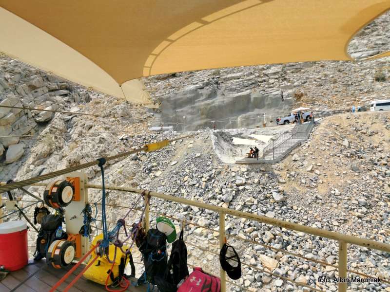 Najdluzsza tyrolka na swiecie Zipline Jebel Jais in Ras al Khaimah ZEA 20