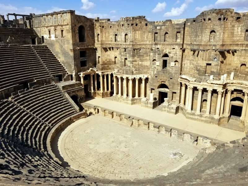 7 Bosra Amphitheater in Syria